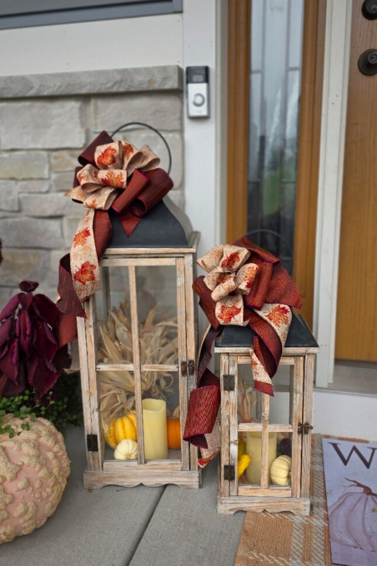 Autumn Lantern Decor: Step by Step in Under 30 Minutes – Homemade